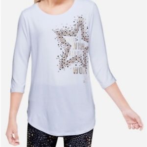 Justice Active Long Sleeve T-shirt Sz 18
